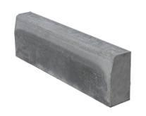 JW Grant HALF BATTERED HB2 KERB 125 X 255 X 914mm GREY