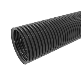 LAND DRAIN COIL - 100mm x 25m - BLACK    (68037)