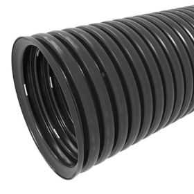 LAND DRAIN COIL - 160mm x 35m - BLACK    (68094)