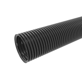 LAND DRAIN COIL - 80mm x 25m - BLACK    (68034)