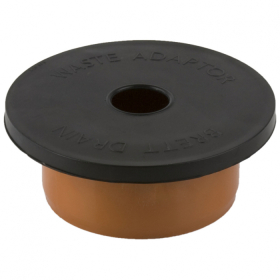 BRETT UNDERGROUND UNIVERSAL WASTE ADAPTOR 110MM B4901