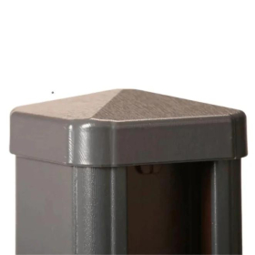 Easyfit COMPOSITE FENCE POST CAP - 70 X 70mm | GREY