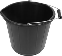 BLACK BUILDERS BUCKET 3 GALLON