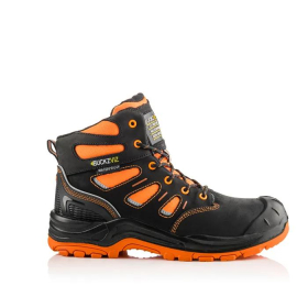 BUCKBOOTZ BVIZ2 S3 HI-VIS SAFETY WATERPROOF BOOTS |  SIZE 10