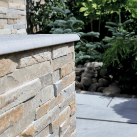 * NATURAL SANDSTONE CLADDING - PER PACK (0.54m2) - BUFF