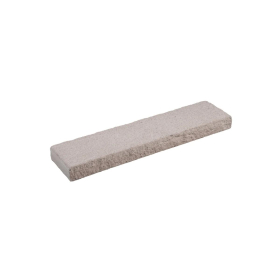 BRADSTONE TEXTURED WALL COPING / EDGING - 580 x 136 x 50mm - GREY