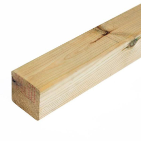 DECKING - TIMBER REDWOOD NEWEL POST CELCURISED - 90 x 90mm