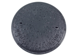 DUCTILE IRON MANHOLE COVER & FRAME - 450mm DIA - B125