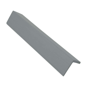 EasyFit COMPOSITE DECK ANGLE COVER STRIP 55 x 55 x 3600mm ANTIQUE (LIGHT GREY)