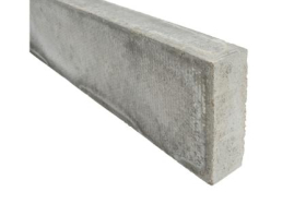 FLAT TOP PATH EDGING | 150 x 50 x 900mm    (6") |  GREY