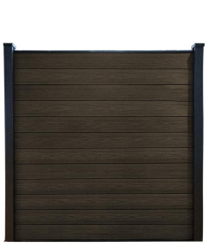 EasyFit CO-EXTRUSION FENCE BOARD - 160 x 21 x 1800mm - WALNUT