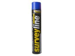 EVERBUILD SURVEYLINE MARKING PAINT - 700ml - BLUE