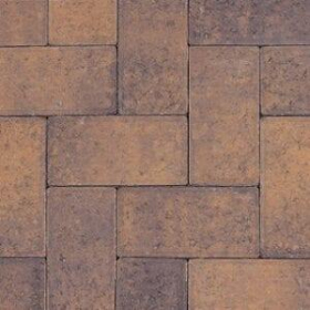 A&G RECTANGULAR BLOCK PAVING - 200 x 100 x 50mm - BRACKEN