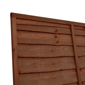 GRANGE SUPERIOR LAP FENCE PANEL - 1828 x 600mm -  GOLDEN BROWN    (GSL2)