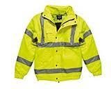 HIGH VIS BOMBER JACKET YELLOW XLRG