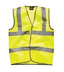 HIGH VIS SAFETY YELLOW WAISTCOAT XL