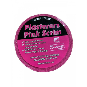 JRT EXTRA STICKY  SCRIM TAPE - 48mm X 90m - PINK