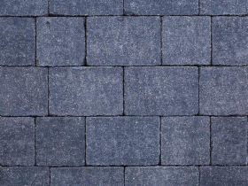 * LAIRD BLOCK PAVING COBBLE 3 MIXED SIZE 0.96m2 *** SLICE ONLY *** CHARCOAL