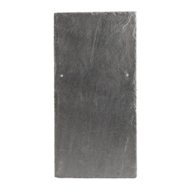 ASCOT GREY NATURAL PRIME SPANISH ROOF SLATE - 400 x 250mm 7/9mm    (PRE HOLED)