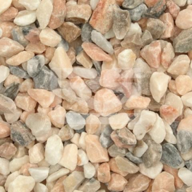 FLAMINGO PREMIUM DECORATIVE AGGREGATE - 14-20mm - BULK LOOSE - 850KG