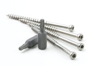 MILLBOARD DURAFIX TRIMHEAD S/S SCREW - 4.5 x 60mm -  PACK OF 250 + Drive Bit