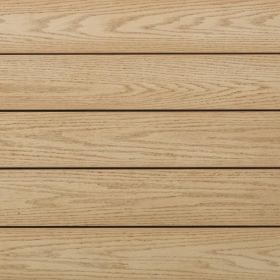 MILLBOARD COMPOSITE SLIM DECK BOARD l  ENHANCED GRAIN  l  126 x 3600 x 32mm  l  ASHWOOD