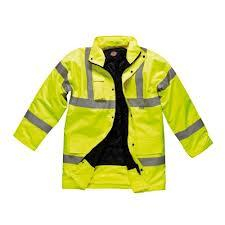 HIGH VIS MOTORWAY SAFETY JACKET MEDIUM