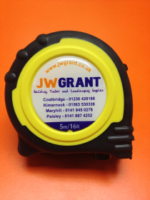 GRANTS OWN BRAND TAPE MEASURE 5M