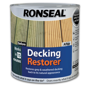 * RONSEAL DECKING RESTORER 2.5LT 35767