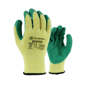 LATEX GRIP GLOVES (LRG SIZE 9)