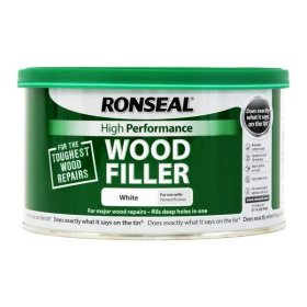 RONSEAL HIGH PERFORMANCE WOOD FILLER - 275G - WHITE