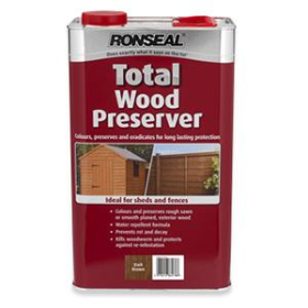 RONSEAL TRADE TOTAL WOOD PRESERVER | 5L | CLEAR