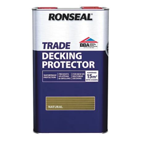 RONSEAL TRADE DECKING PROTECTOR 5L - NATURAL