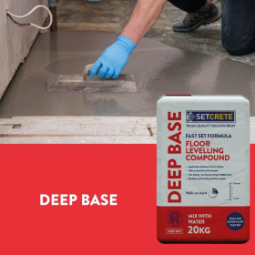 SETCRETE DEEP BASE FLOOR LEVELLING COMPOUND - 20KG       (T0600E5C)