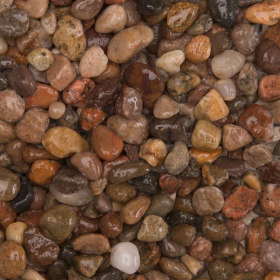 SCOTTISH PEBBLES DECORATIVE AGGREGATE - 20-30mm - BULK BAG                    (PRE-PACKED BAG)