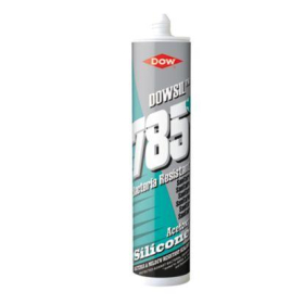 * DOW 785 SILICONE SANITARY SEALANT - 310ML - CLEAR