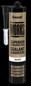 THE WORKS PRO SEALANT/ADHESIVE WHITE 290ML