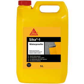 SIKA 1 WATERPROOFER - 5LTR (SK1WAT5)  *