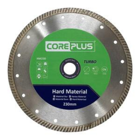 COREPLUS DIAMOND BLADE - HARD MATERIAL UNIVERSAL TURBO 230MM