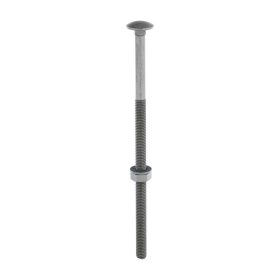 TIMCO INDEX CARRIAGE BOLT NUT + WASHER - M10 x 220mm - (PACK OF 10)