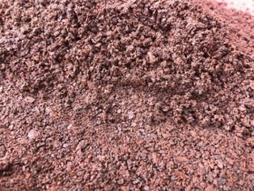 CLOBURN WASHED RED GRANITE SAND 0/4mm - BULK LOOSE